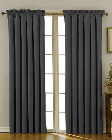 Edgar Black Curtains