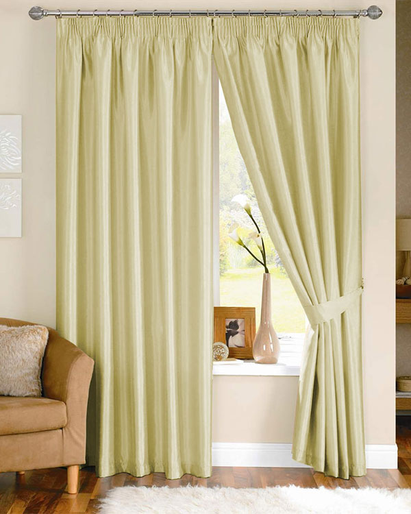 Luxe Beige Curtains