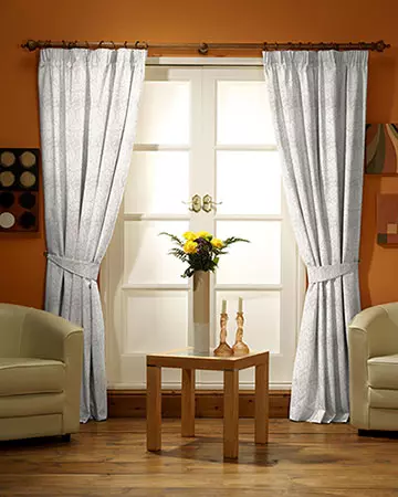 Ohio Tissus Arbre Beige Curtains