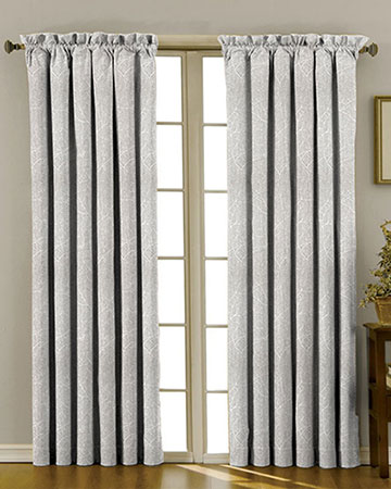 Ohio Tissus Arbre Taupe Curtains