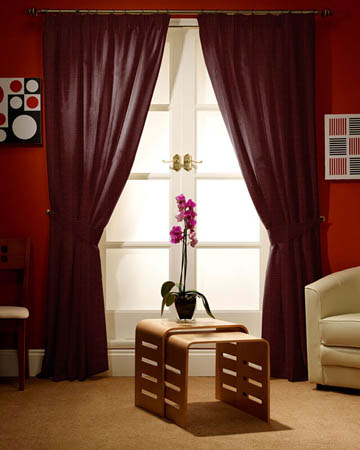 Prestigious Gem Grape Curtains