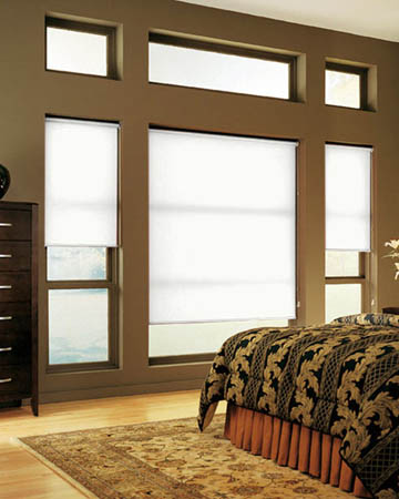 Atlantex ASC White Roller Blinds