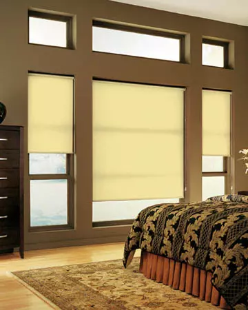 Yellow Sand Roller Blinds