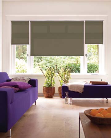 Louvolite Banbury Oatmeal Roller Blinds