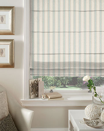 Striped Roman Blinds | Made to Measure | Vertical & Horizontal Stripes ...