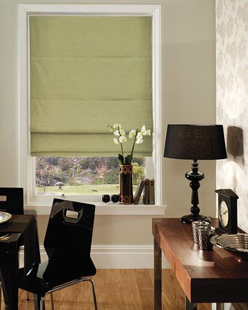 roman blinds tracks