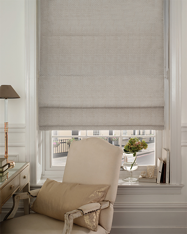 Laurent Stone Roman Blinds