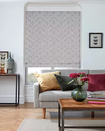 Prestigious Carve Steel Roman Blinds