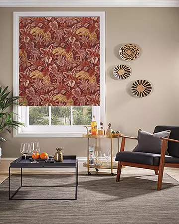 Prestigious Leopard Spice Roman Blinds