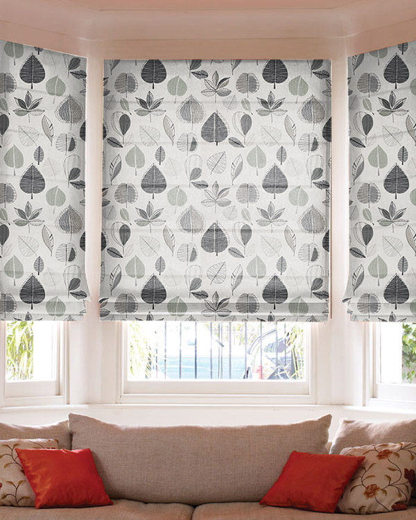 Prestigious Maple Linen Patterned Roman Blinds UK