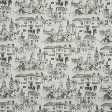Prestigious Painted Canvas Voyage Jungle Roman Blinds