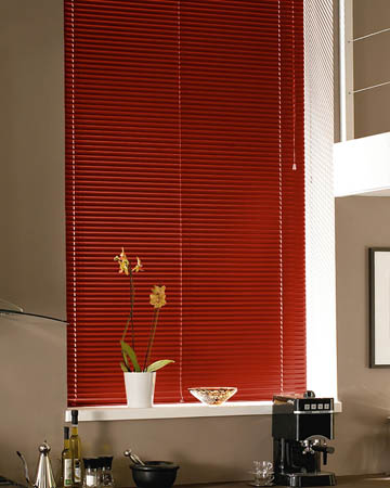 Red Venetian Blinds, Red Aluminium Blinds - Blinds UK