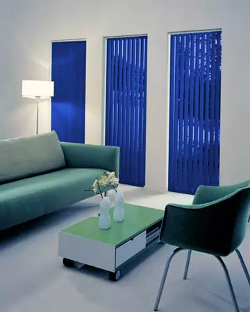 Eclipse Atlantex Dark Blue Vertical Blinds