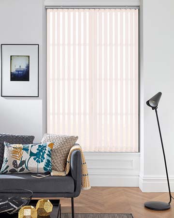 Louvolite Guardian Cream Vertical Blinds