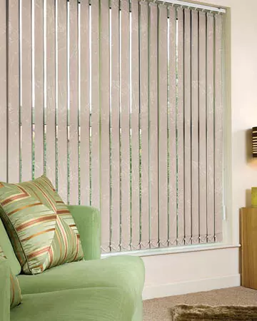 Louvolite Romany Putty Vertical Blinds