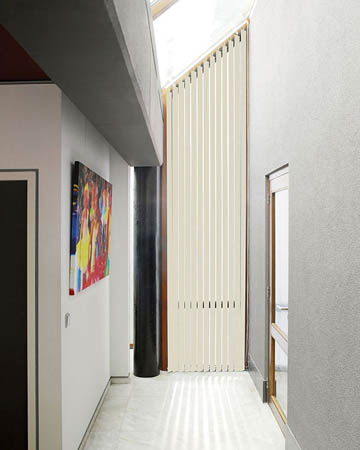 Wipeable Butter Vertical Blinds
