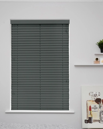 Abachi Granite Wooden Blinds