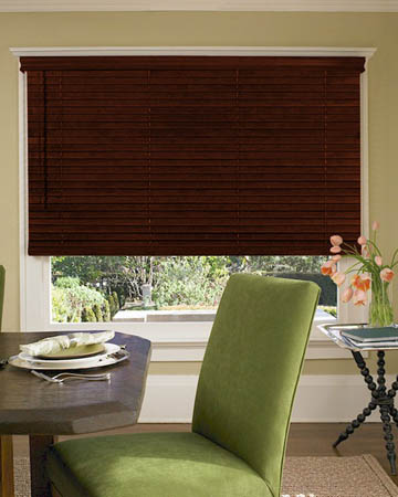 Distressed Red Narra Wooden Blinds